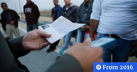 israel's smart cards for palestinian laborers|palestinian work permit policy.